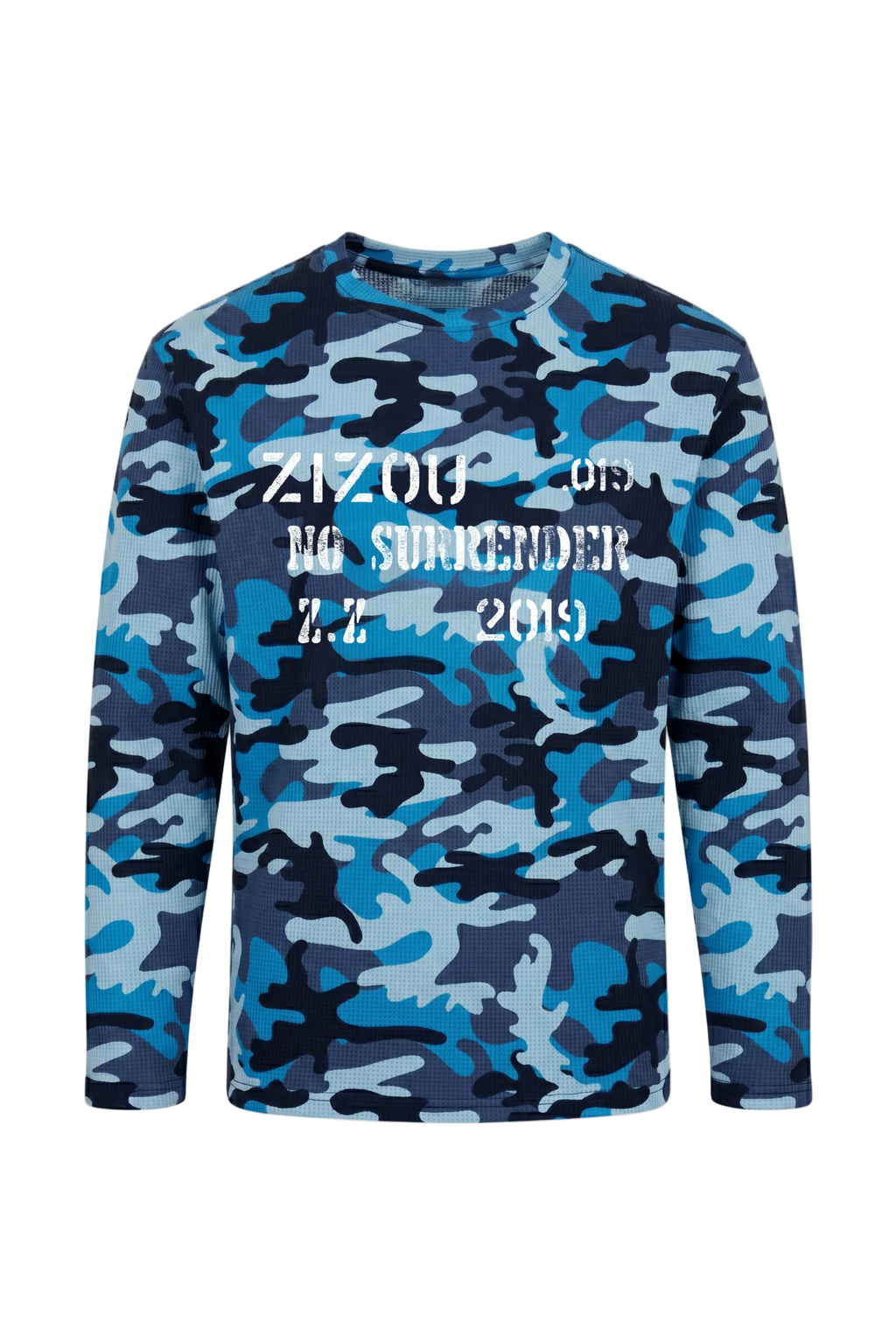Blue Camouflage Longsleeve